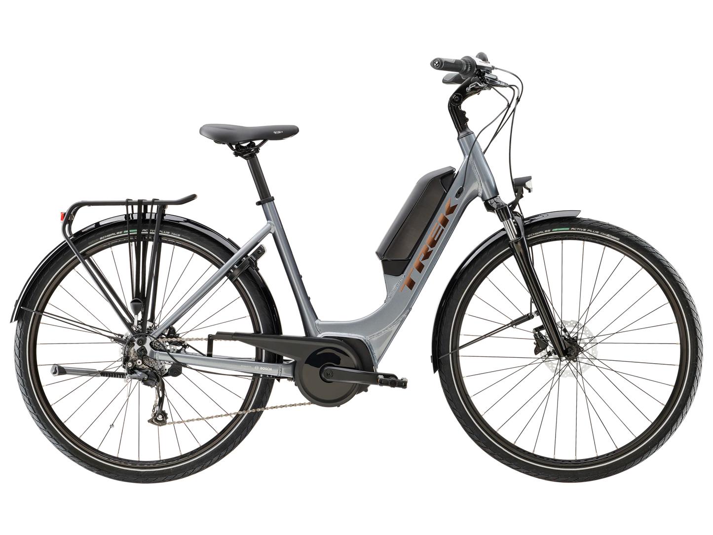 Trek Verve+ 1 Lowstep DT - Galactic Grey